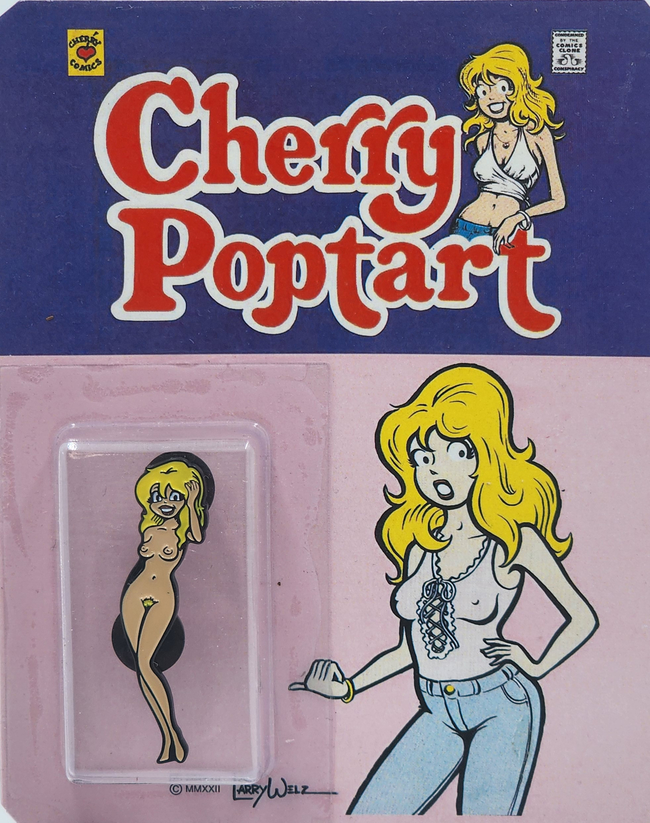 Cherry Comix : Cherry Poptart Enamel Pin